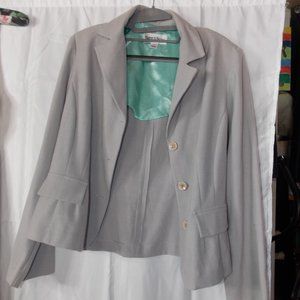 Size 14 Danny & Nicole Gray Blazer